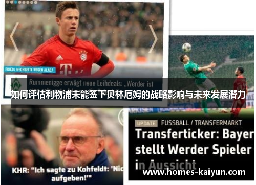 如何评估利物浦未能签下贝林厄姆的战略影响与未来发展潜力
